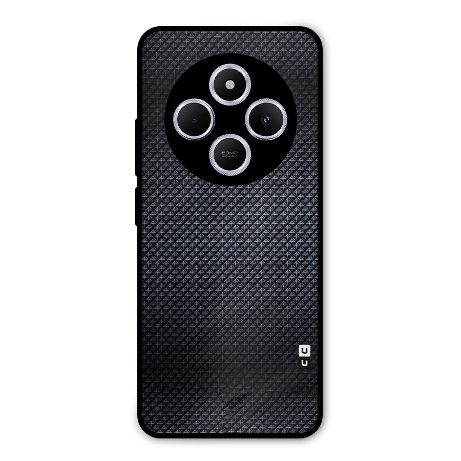 Black Diamond Metal Back Case for Poco M7