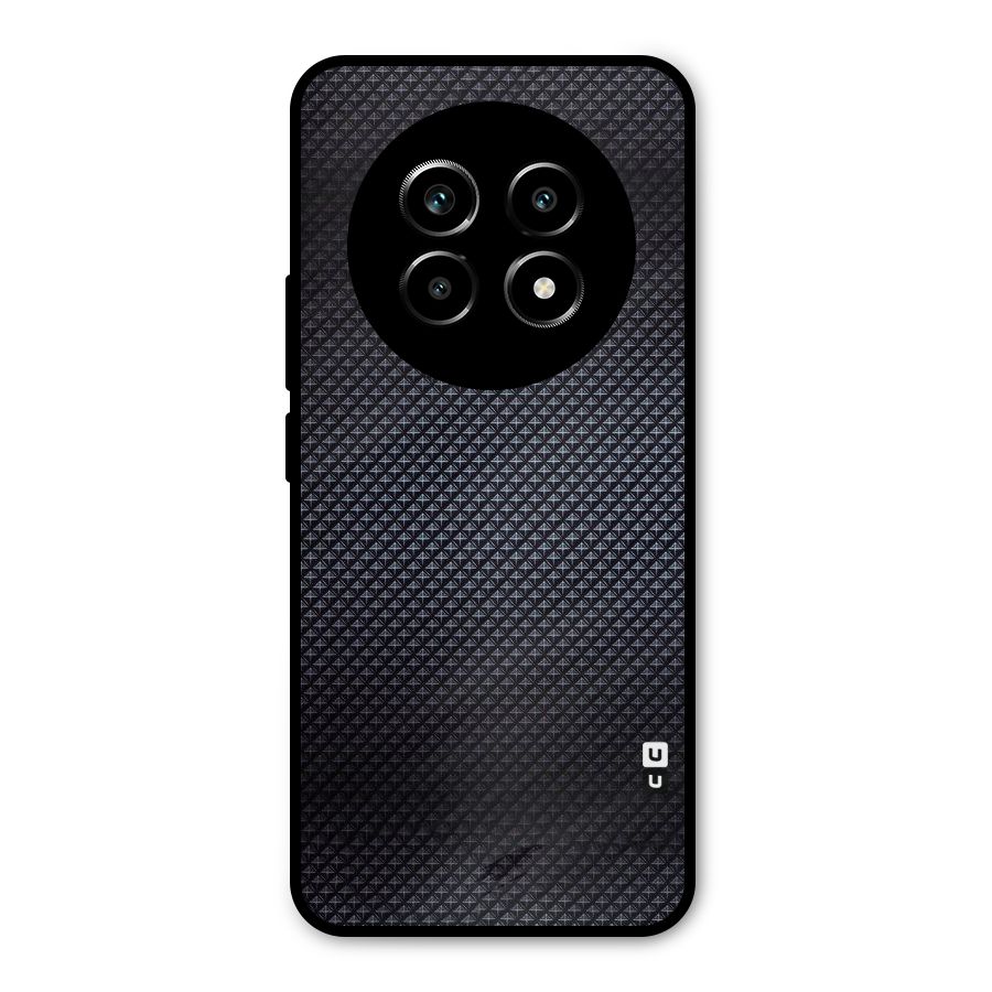 Black Diamond Metal Back Case for Realme 13 Pro