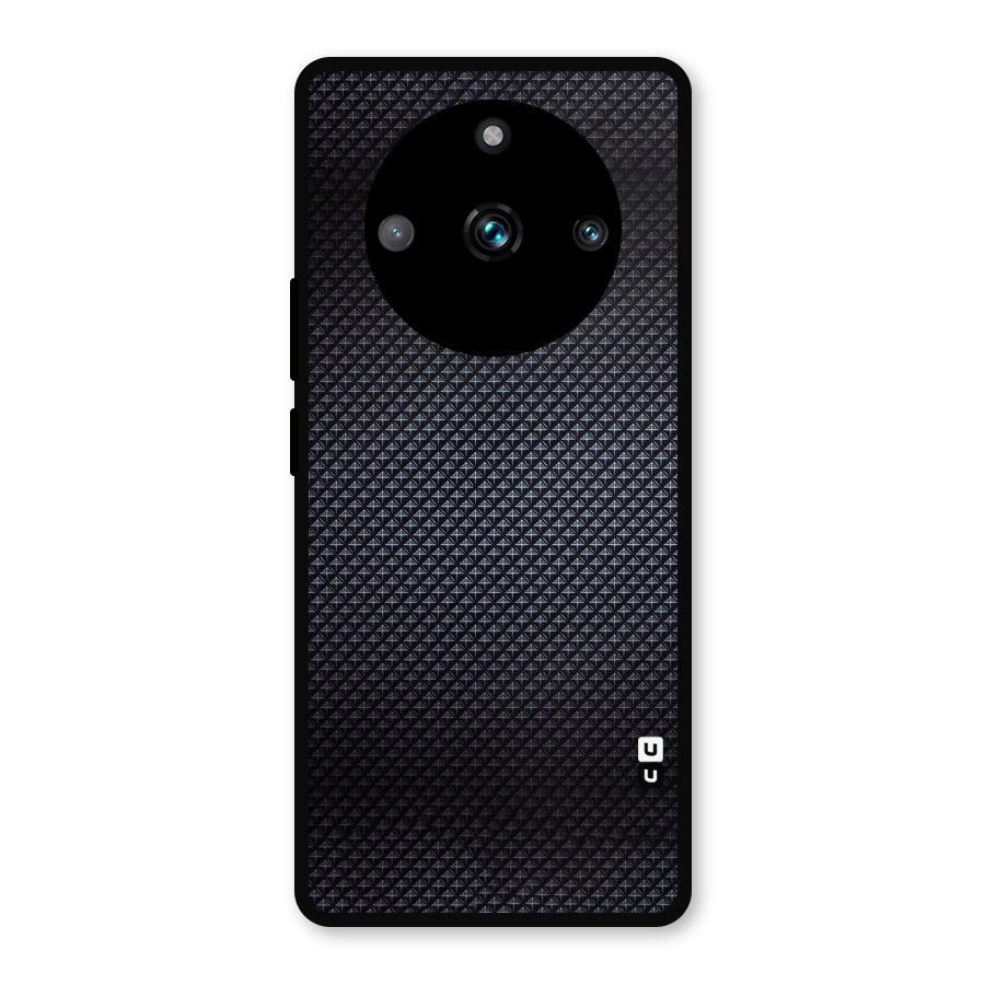 Black Diamond Metal Back Case for Realme Narzo 60 Pro