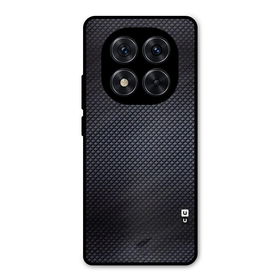 Black Diamond Metal Back Case for Redmi Note 14 Pro 5G