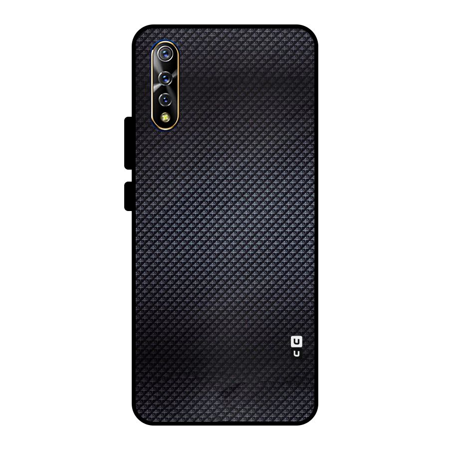 Black Diamond Metal Back Case for Vivo S1