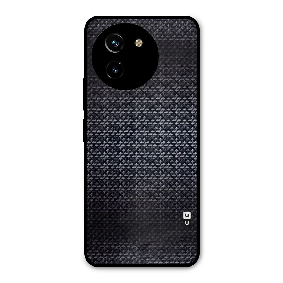 Black Diamond Metal Back Case for Vivo T3x