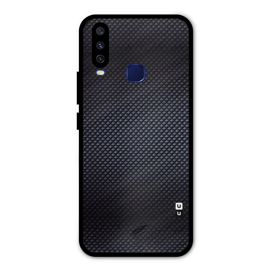 Black Diamond Metal Back Case for Vivo V17