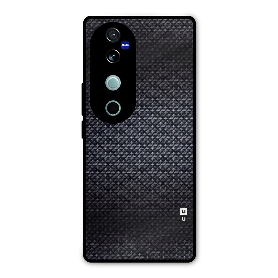 Black Diamond Metal Back Case for Vivo V40