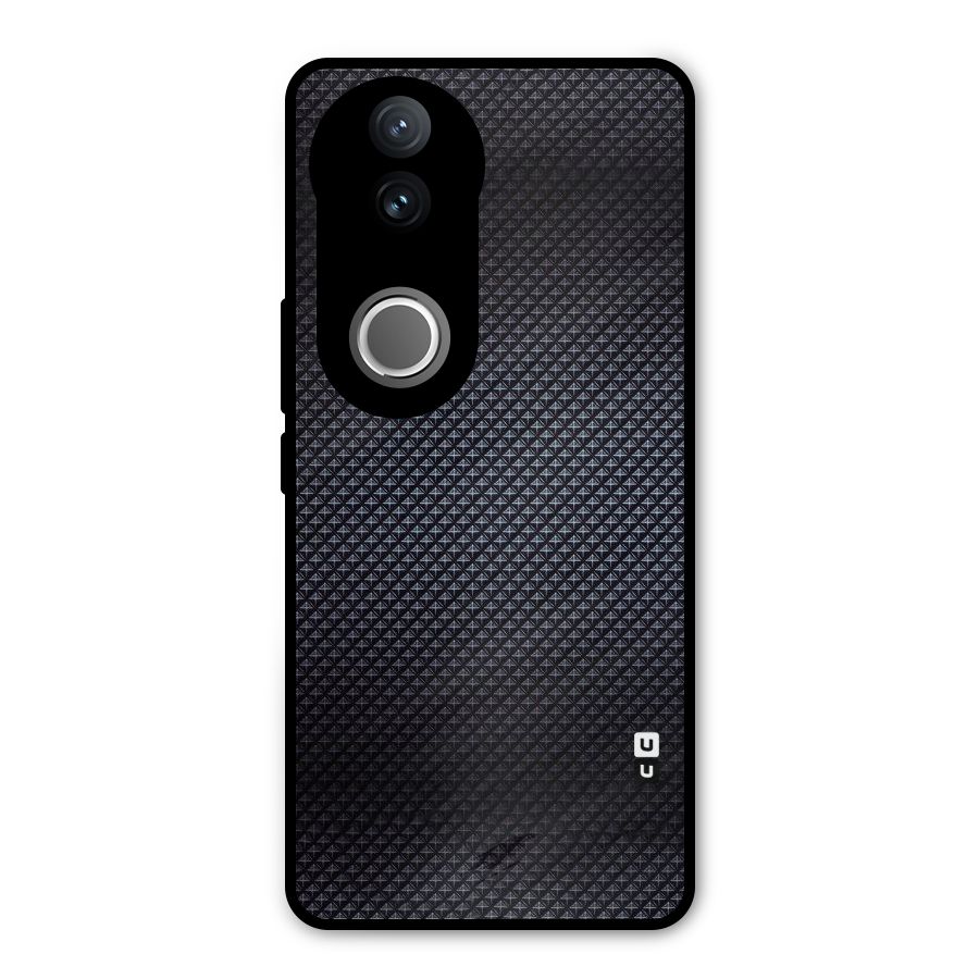 Black Diamond Metal Back Case for Vivo V50e
