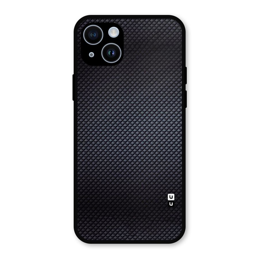 Black Diamond Metal Back Case for iPhone 14