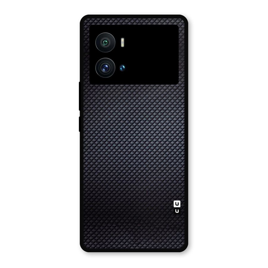 Black Diamond Metal Back Case for iQOO 9 Pro