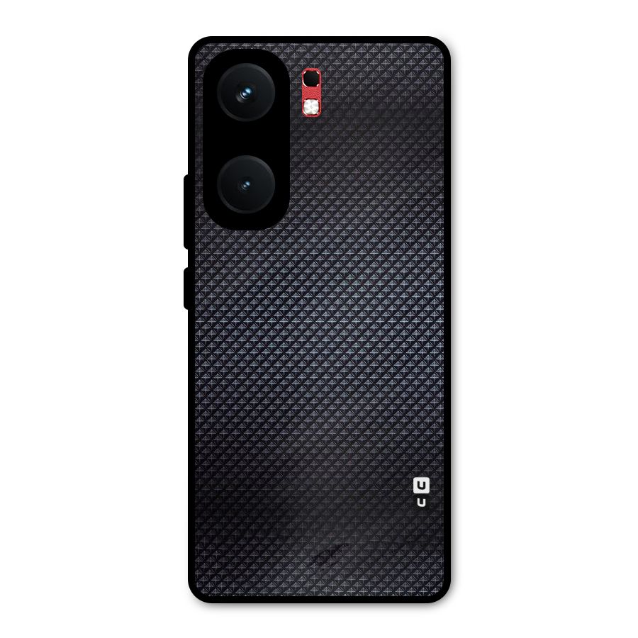 Black Diamond Metal Back Case for iQOO Neo 9 Pro