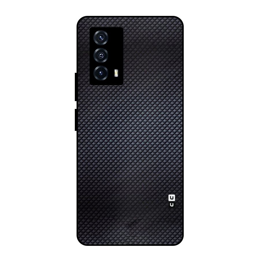 Black Diamond Metal Back Case for iQOO Z5