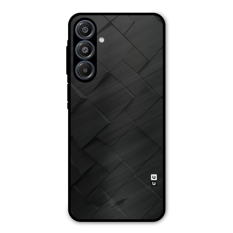 Black Elegant Design Metal Back Case for Galaxy A16 5G