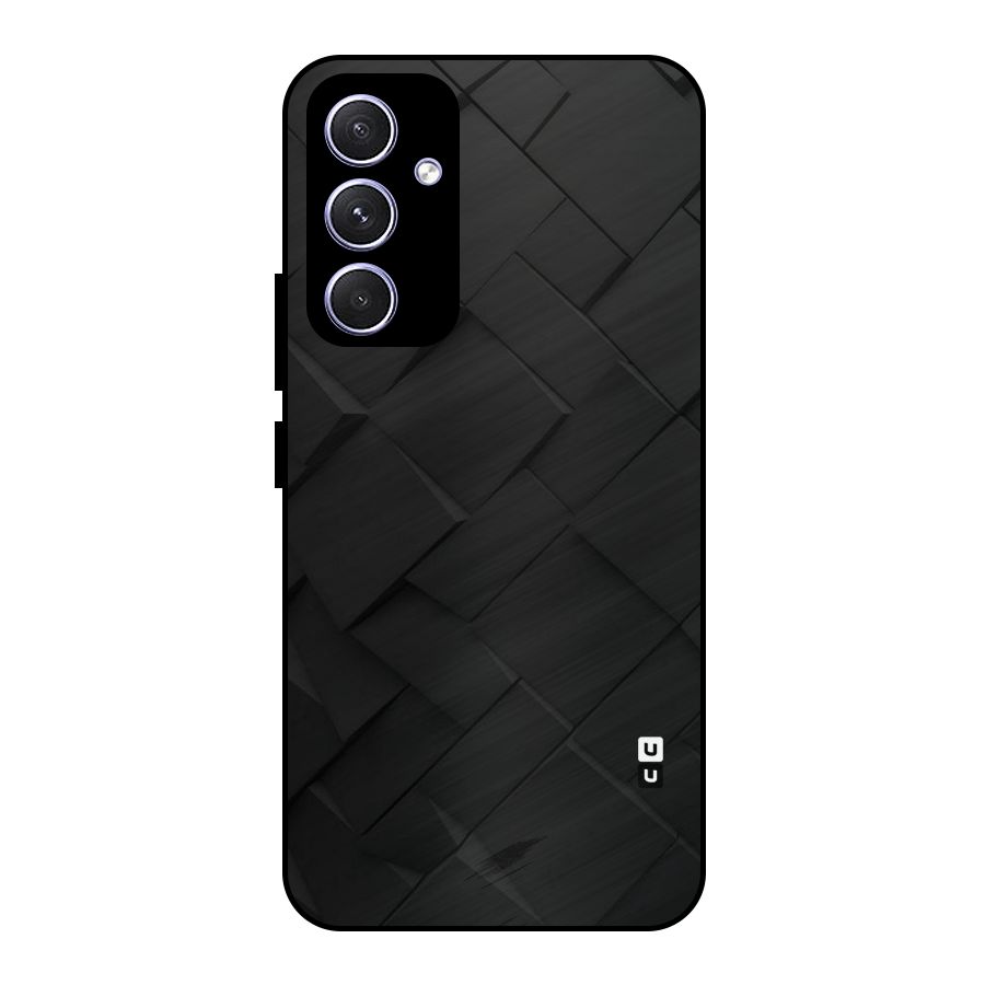 Black Elegant Design Metal Back Case for Galaxy A54
