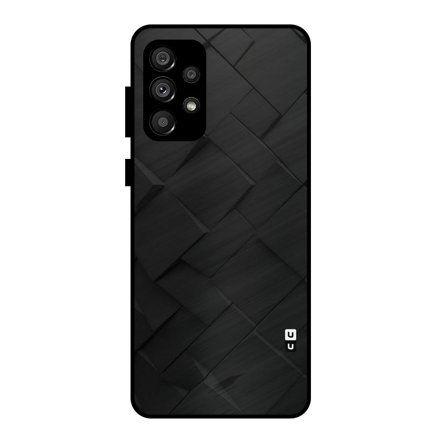 Black Elegant Design Metal Back Case for Galaxy A73 5G