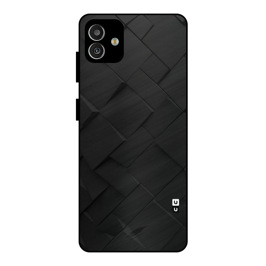 Black Elegant Design Metal Back Case for Galaxy M13 5G