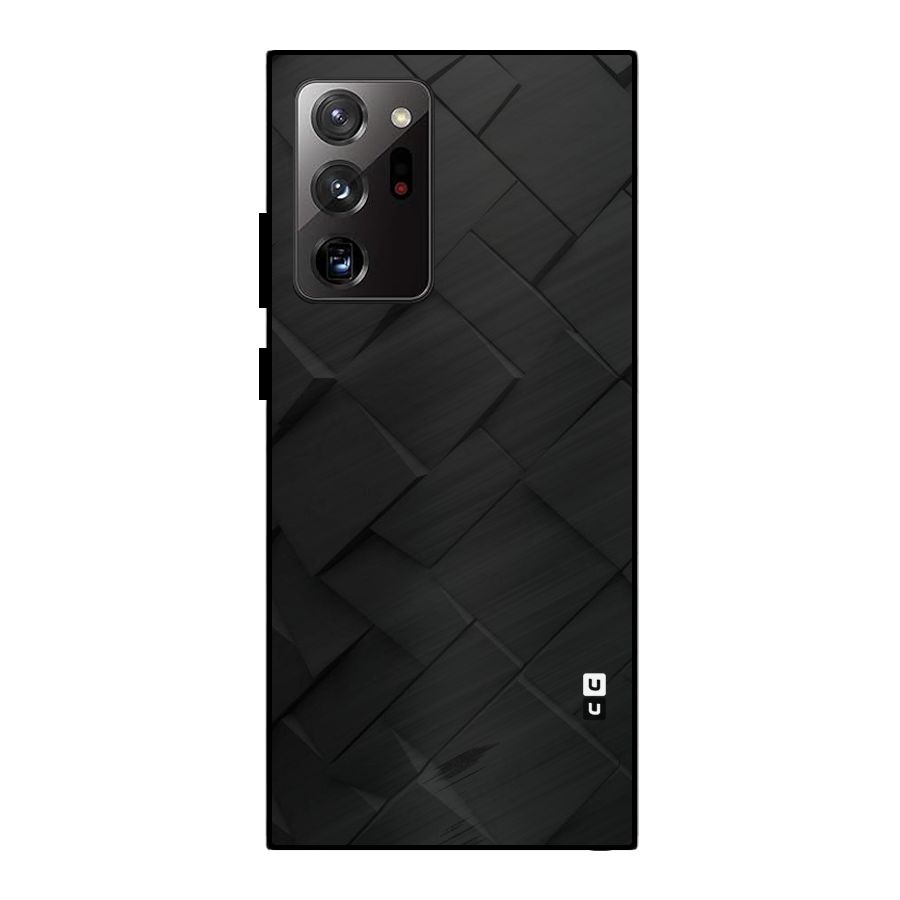 Black Elegant Design Metal Back Case for Galaxy Note 20 Ultra