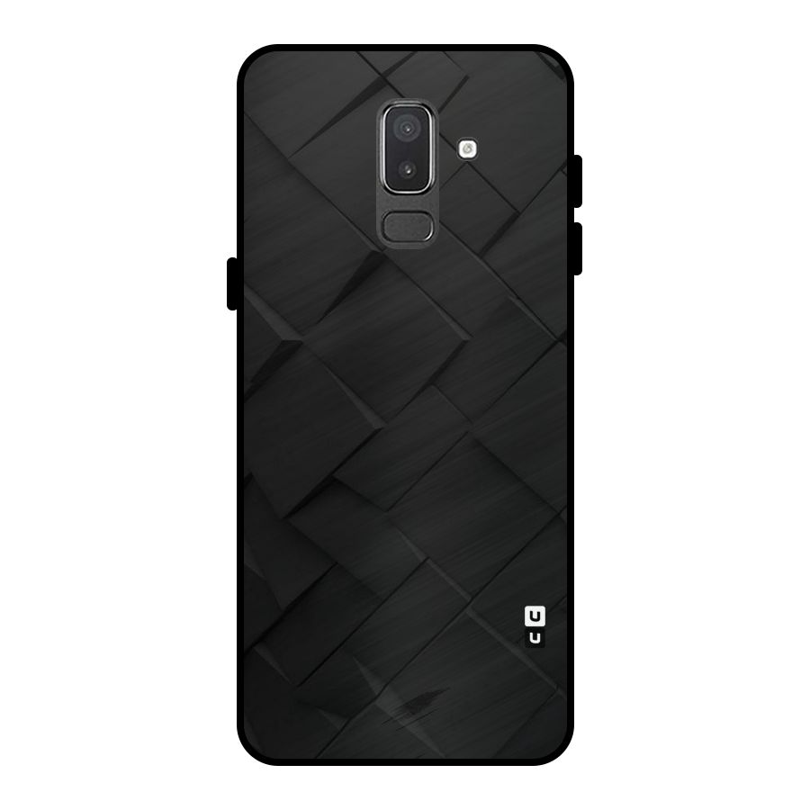 Black Elegant Design Metal Back Case for Galaxy On8 (2018)