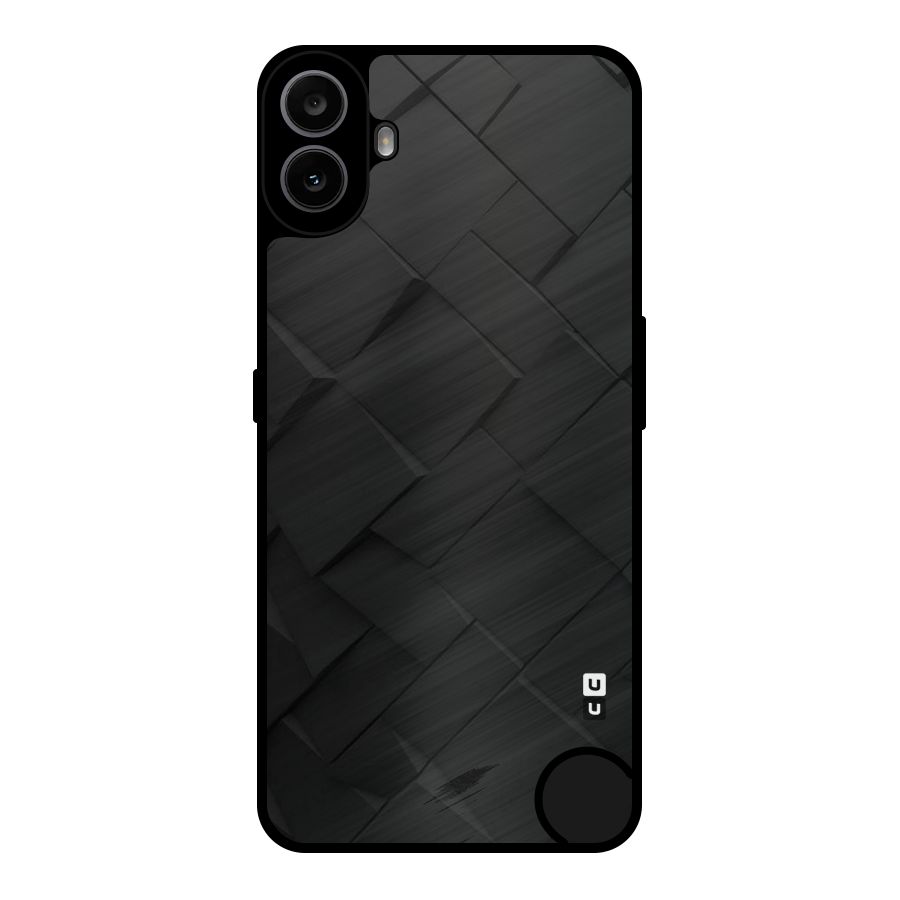 Black Elegant Design Metal Back Case for Nothing CMF Phone 1