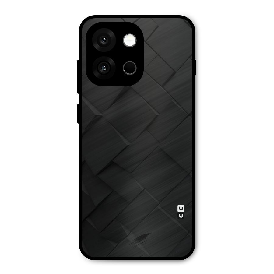 Black Elegant Design Metal Back Case for OnePlus 13s