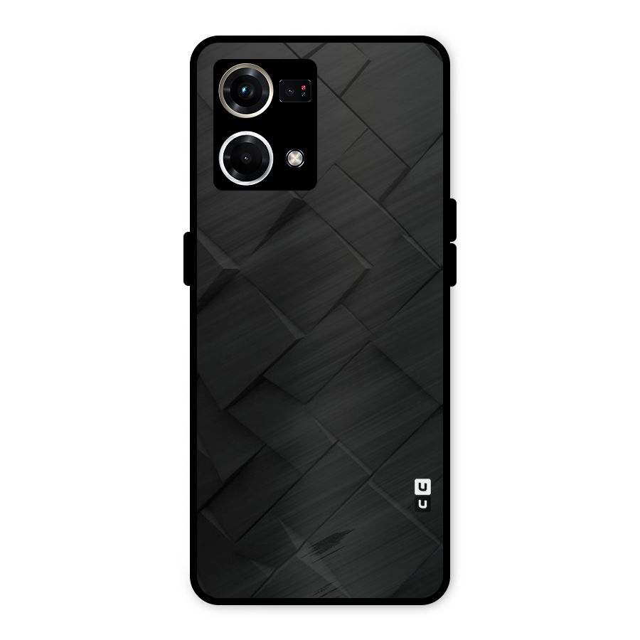 Black Elegant Design Metal Back Case for Oppo F21s Pro 4G