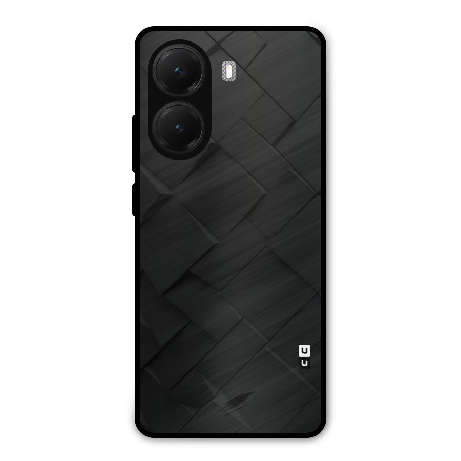 Black Elegant Design Metal Back Case for Poco X7 Pro