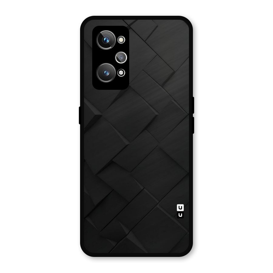 Black Elegant Design Metal Back Case for Realme GT 2