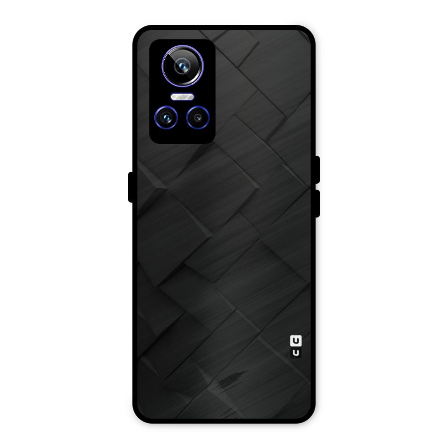 Black Elegant Design Metal Back Case for Realme GT Neo 3