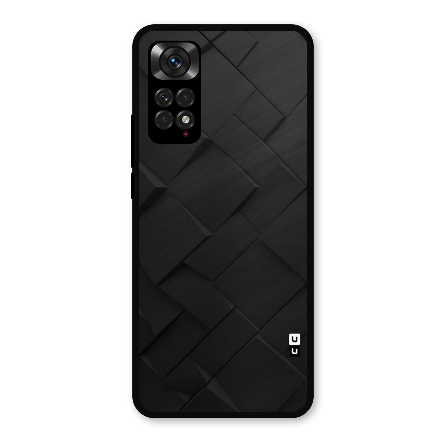 Black Elegant Design Metal Back Case for Redmi Note 11