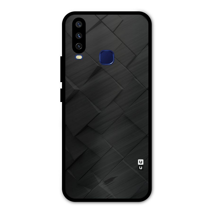 Black Elegant Design Metal Back Case for Vivo V17