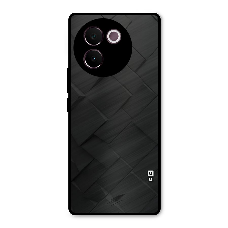 Black Elegant Design Metal Back Case for Vivo V30e