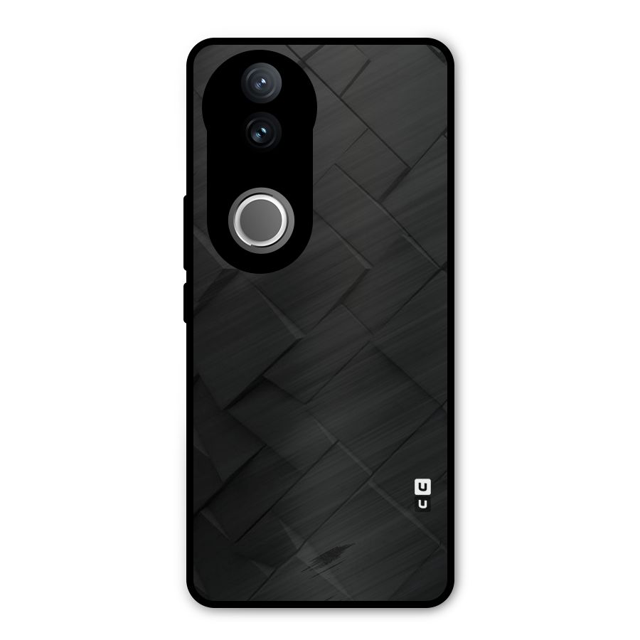 Black Elegant Design Metal Back Case for Vivo V50e