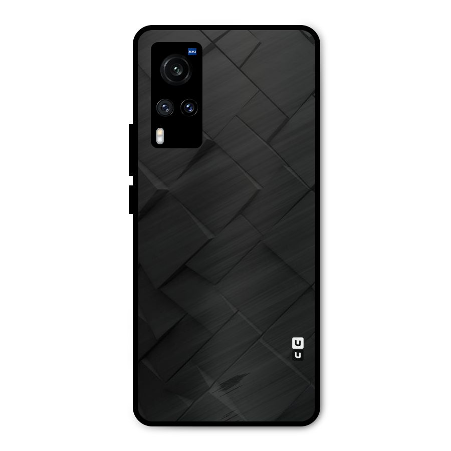 Black Elegant Design Metal Back Case for Vivo X60
