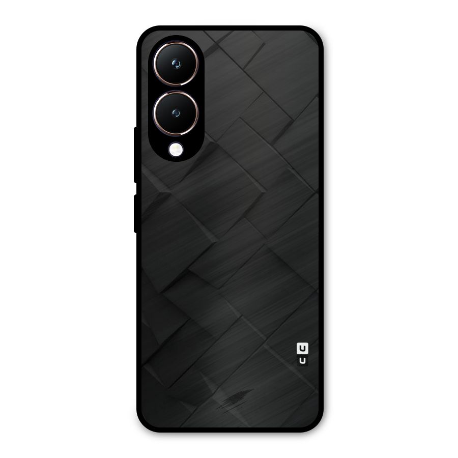 Black Elegant Design Metal Back Case for Vivo Y28