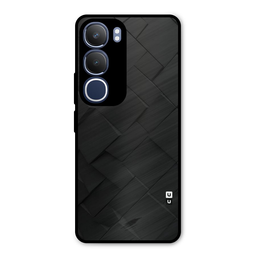 Black Elegant Design Metal Back Case for Vivo Y29
