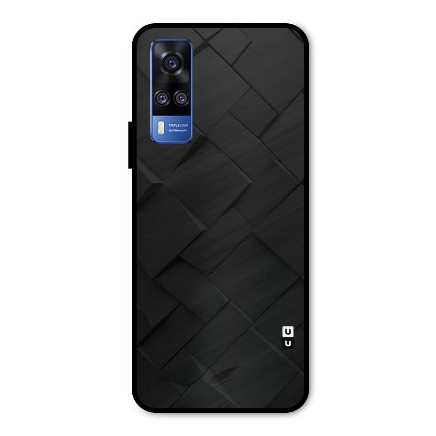 Black Elegant Design Metal Back Case for Vivo Y31