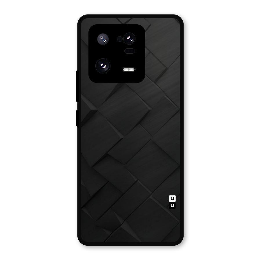Black Elegant Design Metal Back Case for Xiaomi 13 Pro