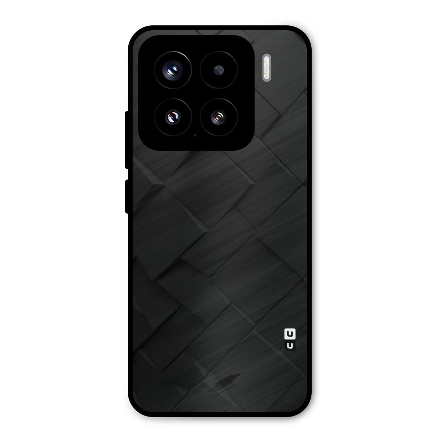 Black Elegant Design Metal Back Case for Xiaomi 15
