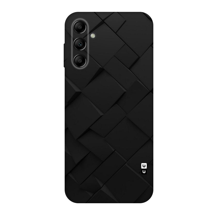 Black Elegant Design Original Polycarbonate Back Case for Galaxy A14 5G