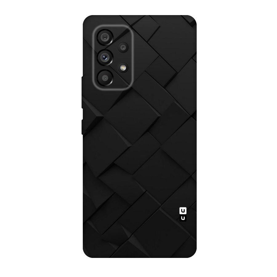 Black Elegant Design Original Polycarbonate Back Case for Galaxy A53 5G