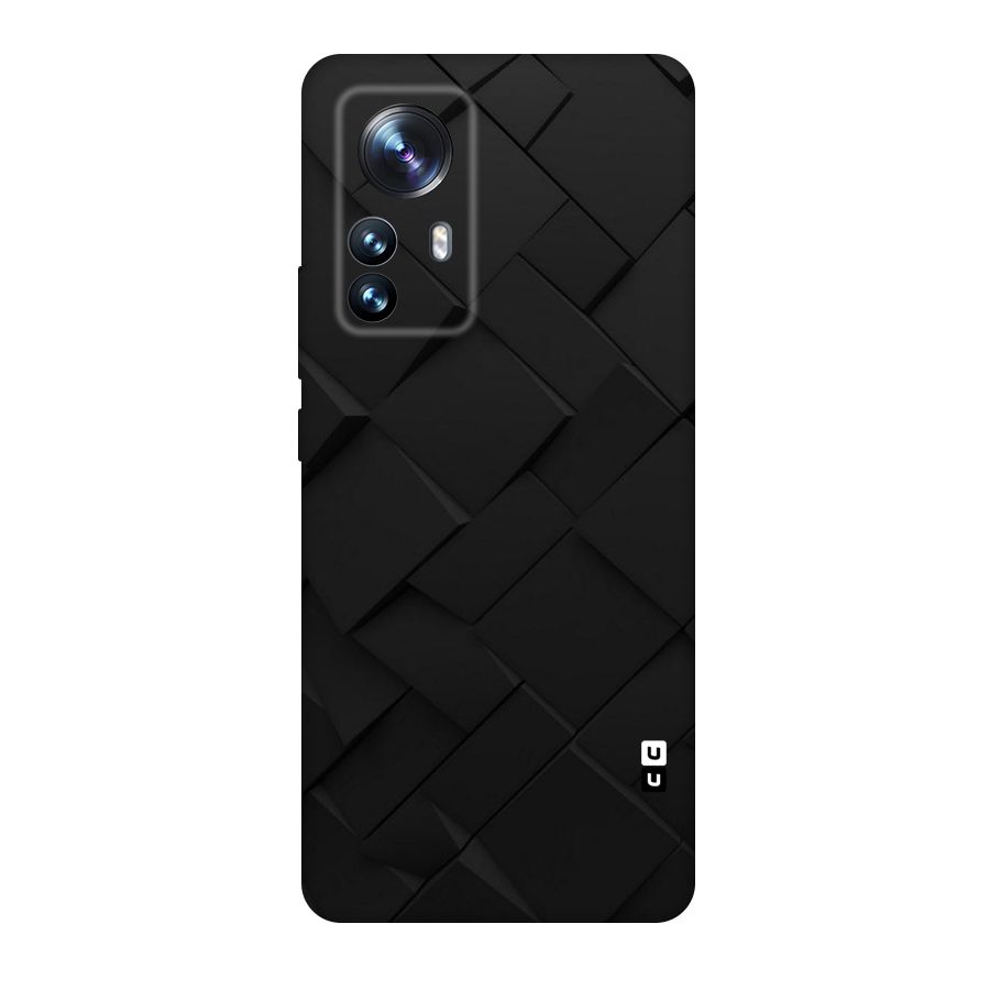 Black Elegant Design Original Polycarbonate Back Case for Xiaomi 12 Pro