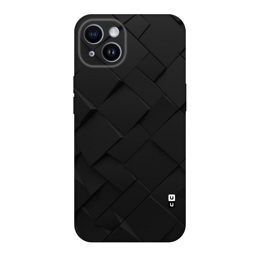 Black Elegant Design Original Polycarbonate Back Case for iPhone 14