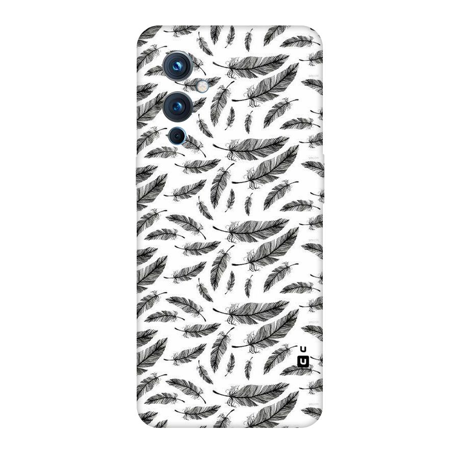 Black Feather Original Polycarbonate Back Case for OnePlus 9