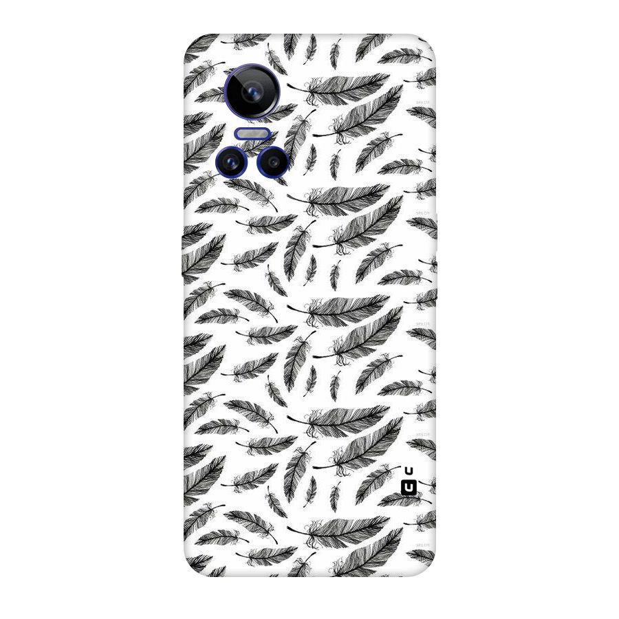 Black Feather Original Polycarbonate Back Case for Realme GT Neo 3