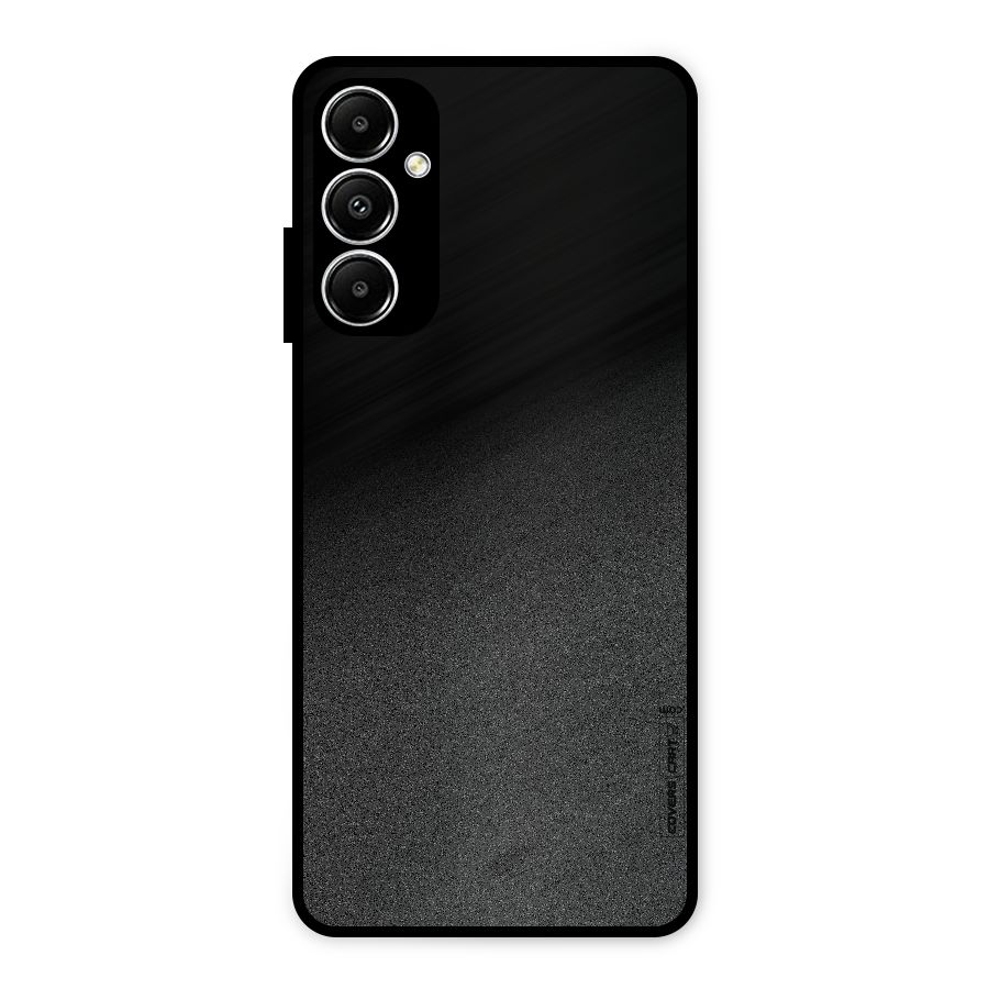 Black Grey Noise Fusion Metal Back Case for Galaxy A05s