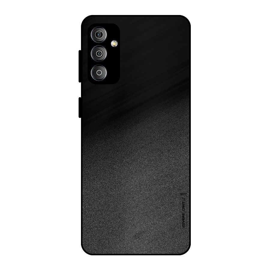 Black Grey Noise Fusion Metal Back Case for Galaxy F23