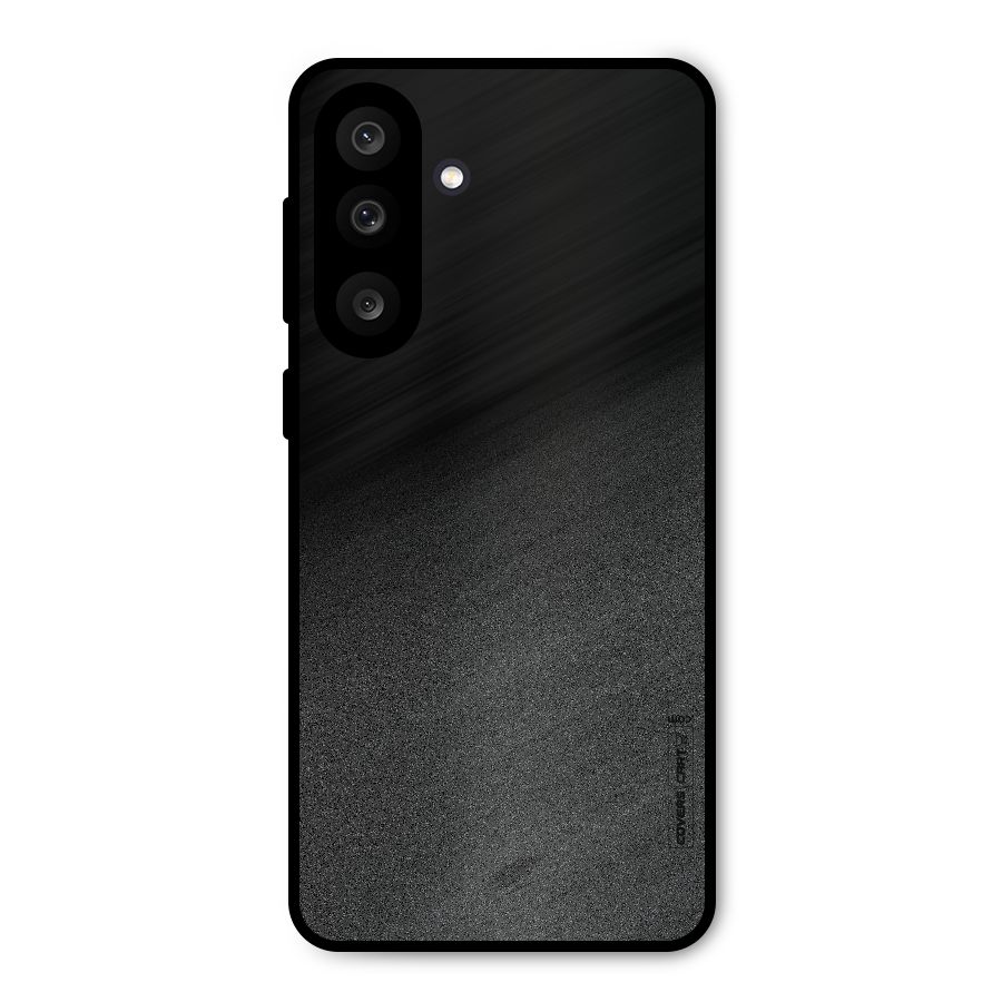Black Grey Noise Fusion Metal Back Case for Galaxy M56