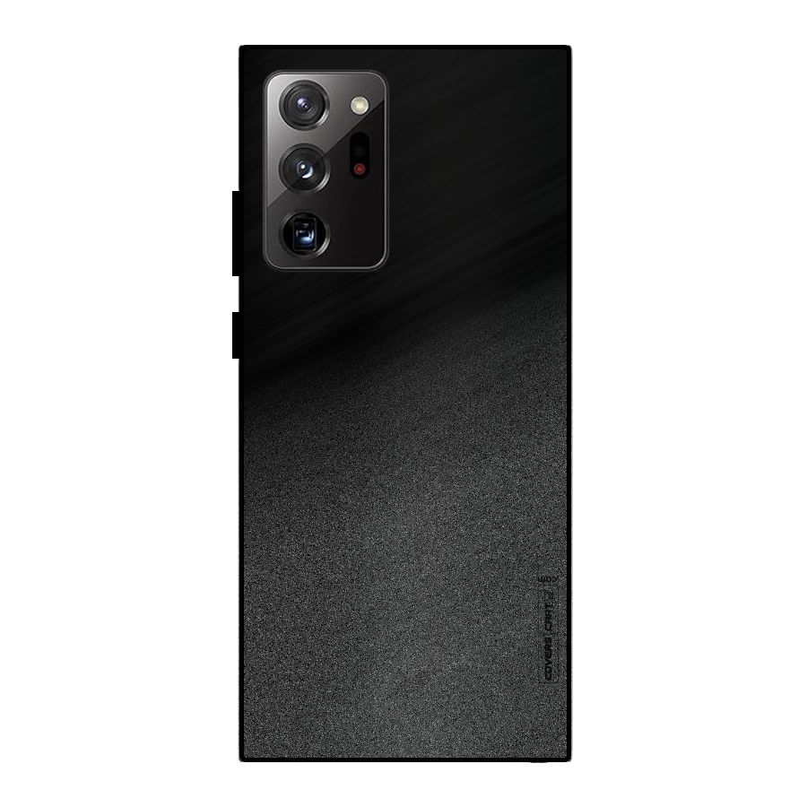 Black Grey Noise Fusion Metal Back Case for Galaxy Note 20 Ultra 5G