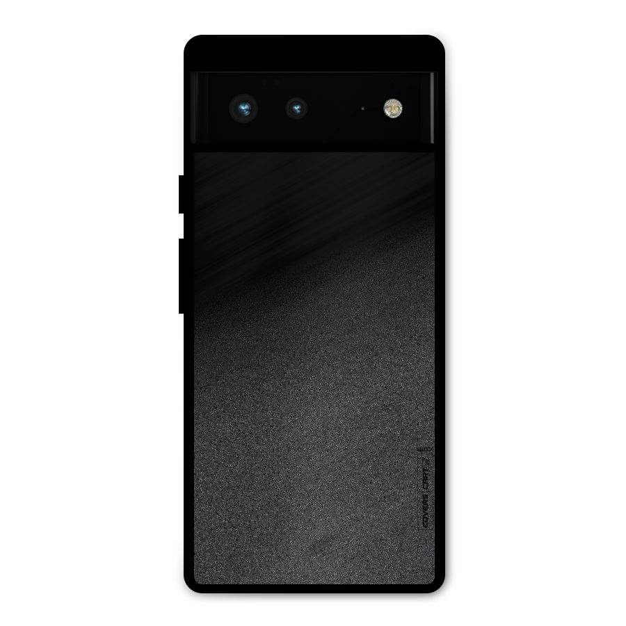 Black Grey Noise Fusion Metal Back Case for Google Pixel 6