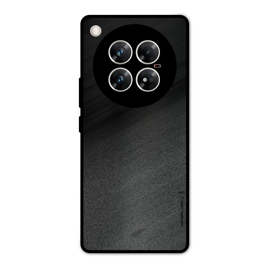 Black Grey Noise Fusion Metal Back Case for Infinix Zero 40 5G