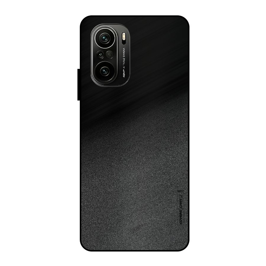 Black Grey Noise Fusion Metal Back Case for Mi 11X Pro