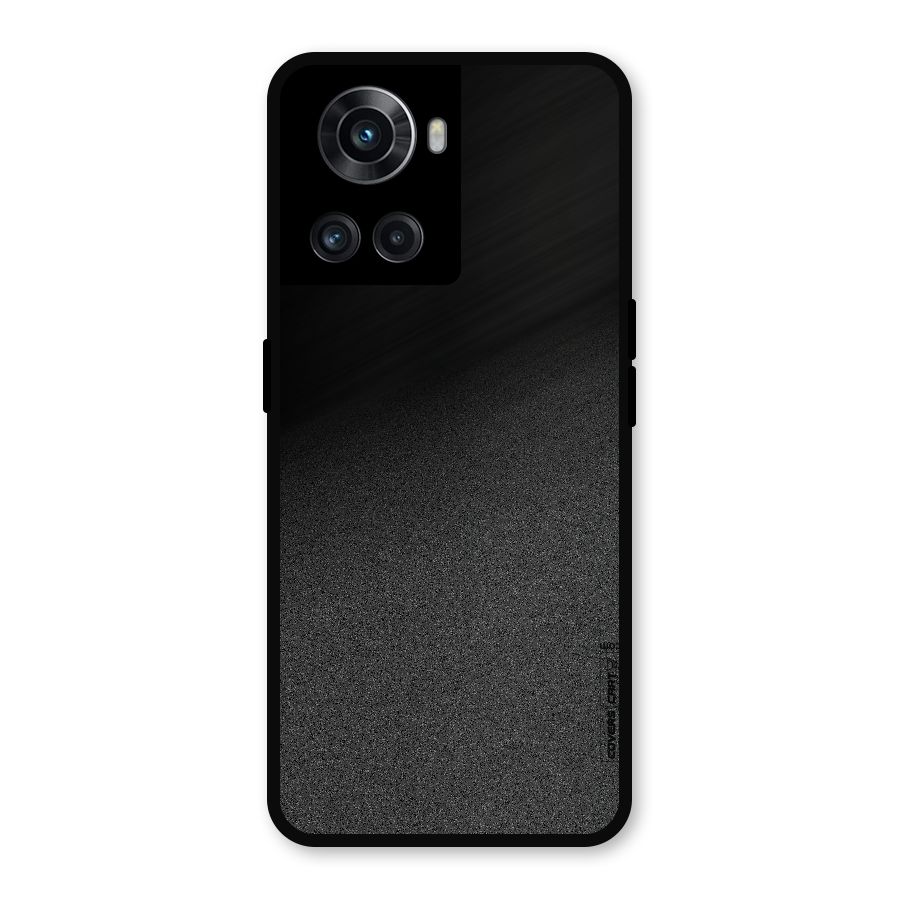 Black Grey Noise Fusion Metal Back Case for OnePlus 10R