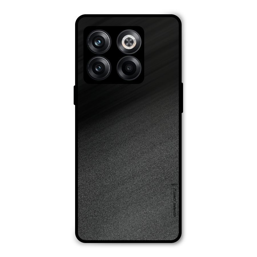 Black Grey Noise Fusion Metal Back Case for OnePlus 10T